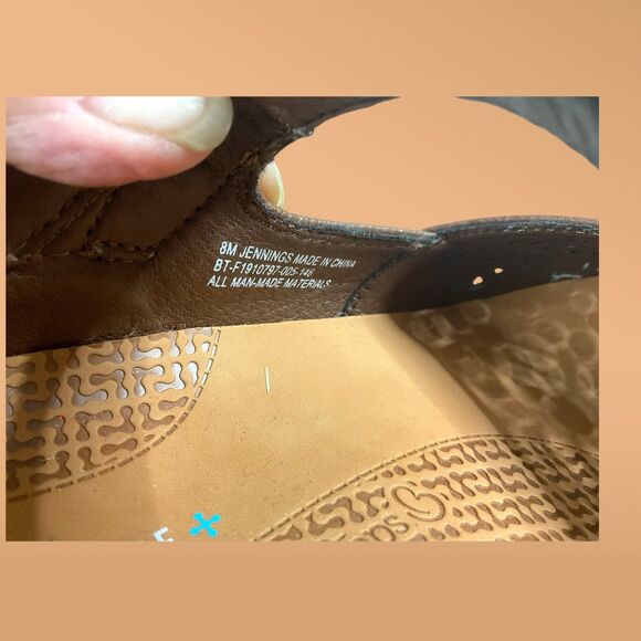 Baretraps Posture Shoes Brown Mary Janes Size 8M Jennings Hook Loop Straps - Picture 6 of 12